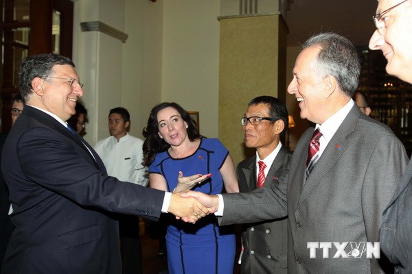 Председатель Еврокомиссии Жозе Мануэл Баррозу посещает г.Хошимин